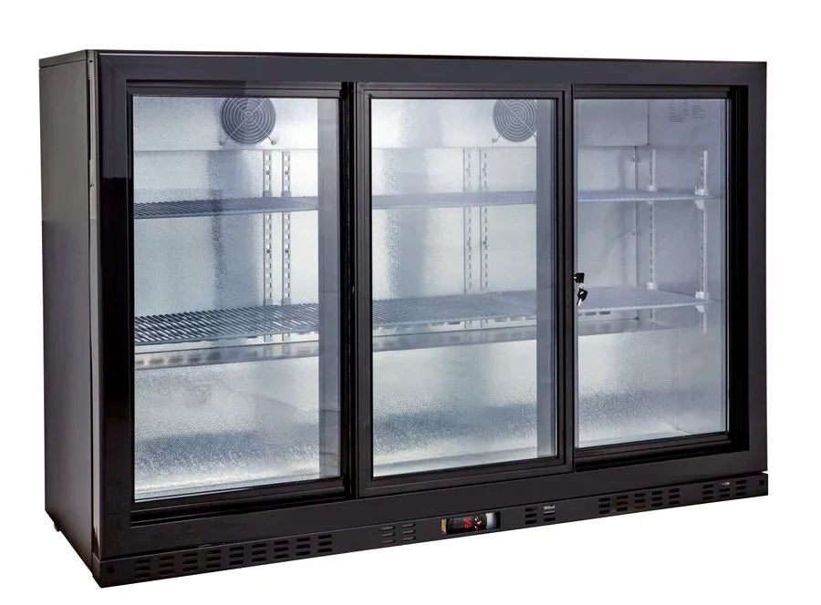 Bark hlschrank ECO 350 Mit Schiebet ren Schwarz LED Beleuchtung Unte bark-hlschrank-eco-350-mit-schiebet-ren-schwarz-led-beleuchtung-unte