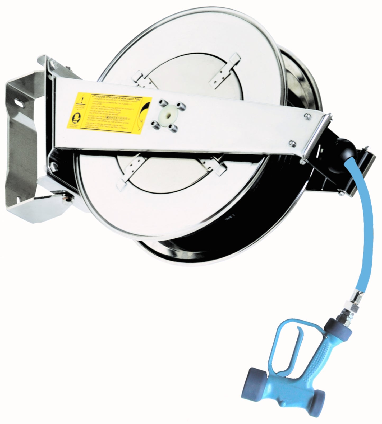 Schlauchaufroller mit Brause Profi 20m