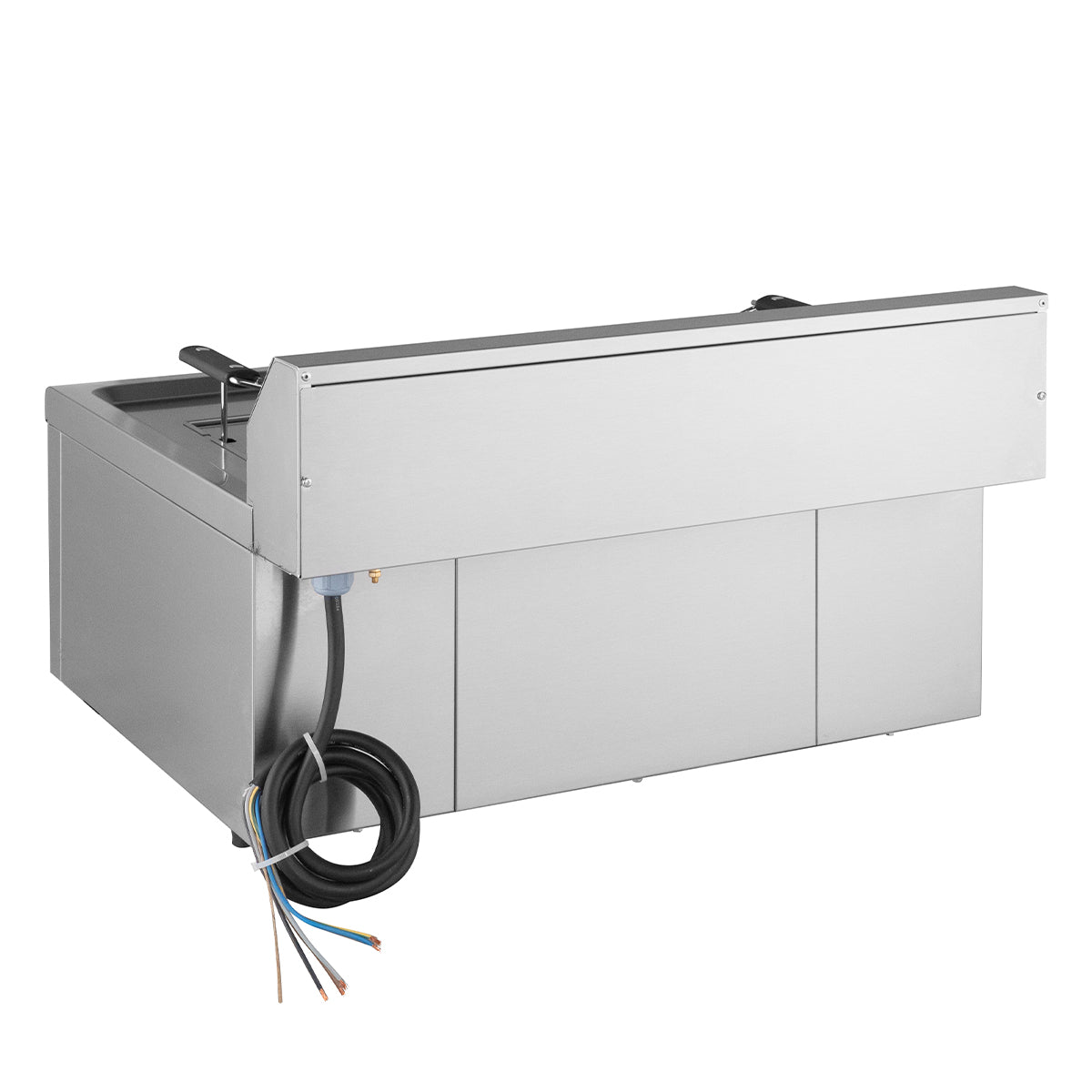 Elektro Backwaren-Fritteuse Profi 20 Liter mit Ablasshahn, 400 V