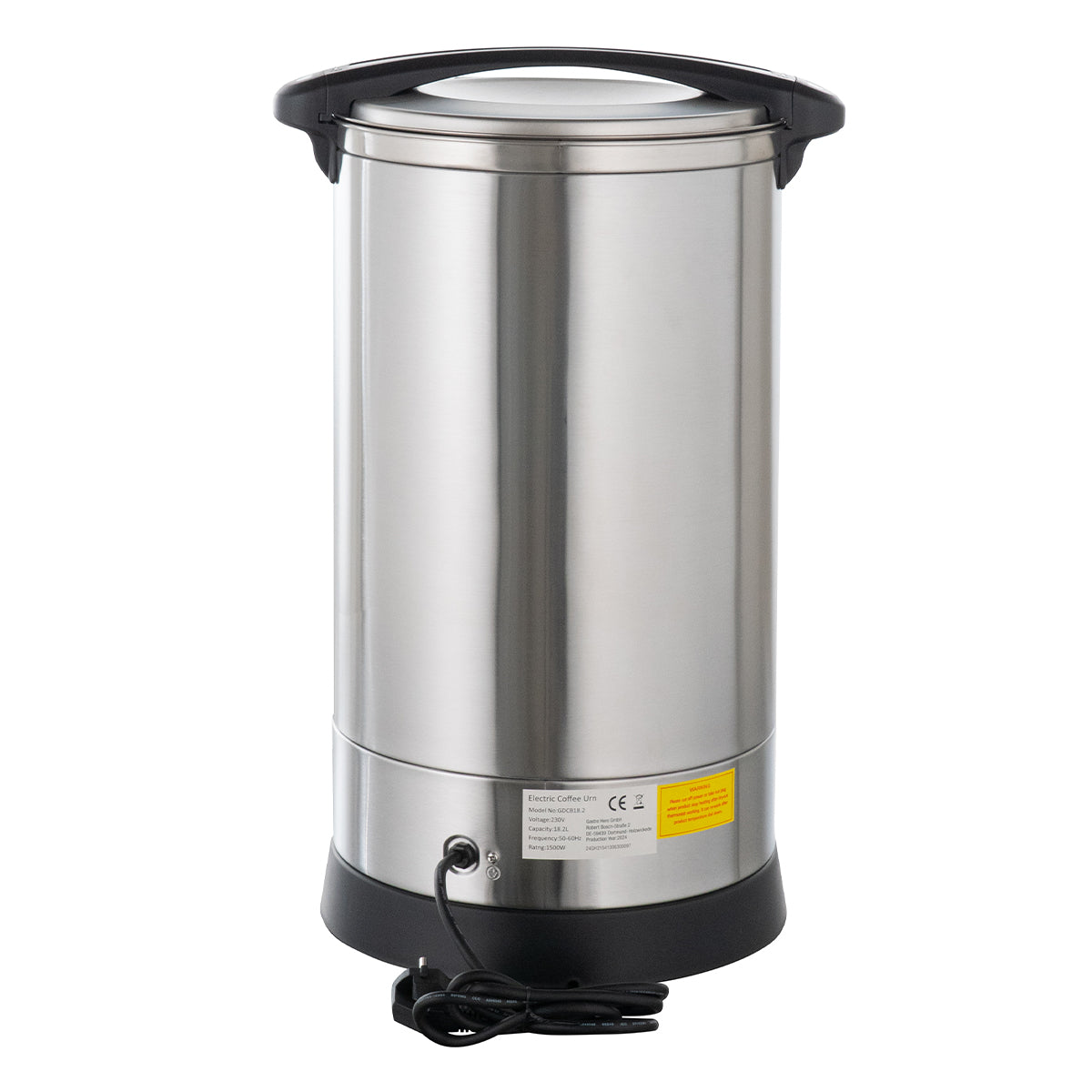 Kaffeebereiter / Perkolator GDCB 18,2 Liter, mit Zapfhahn und Edelstahlfilter