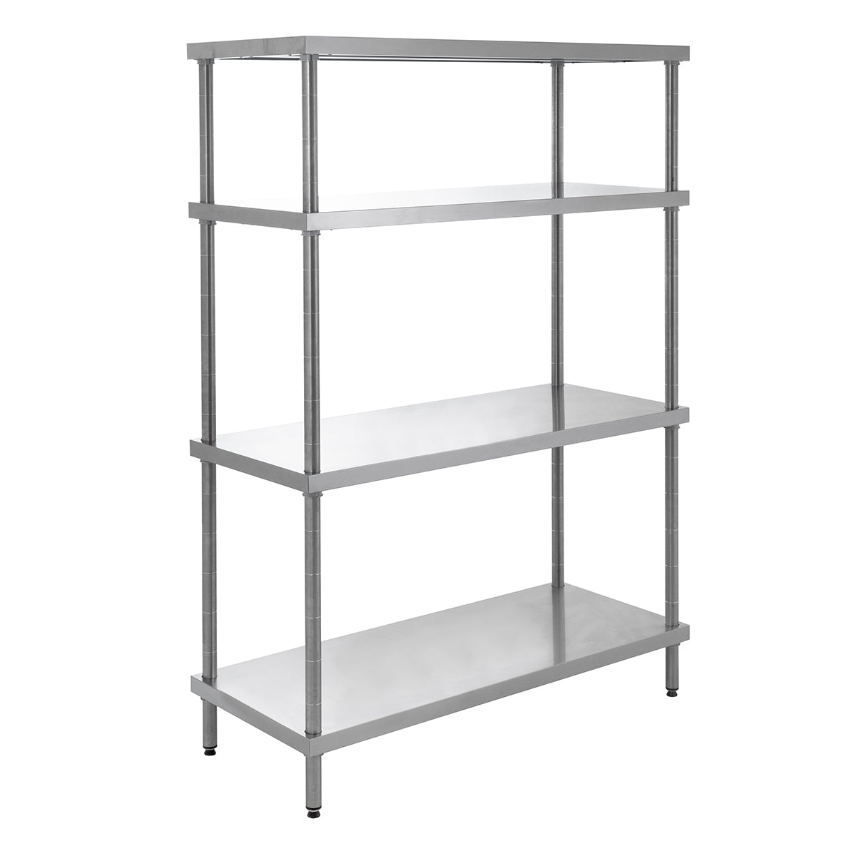 Edelstahl Regal ECO 1500x500x1800 mm