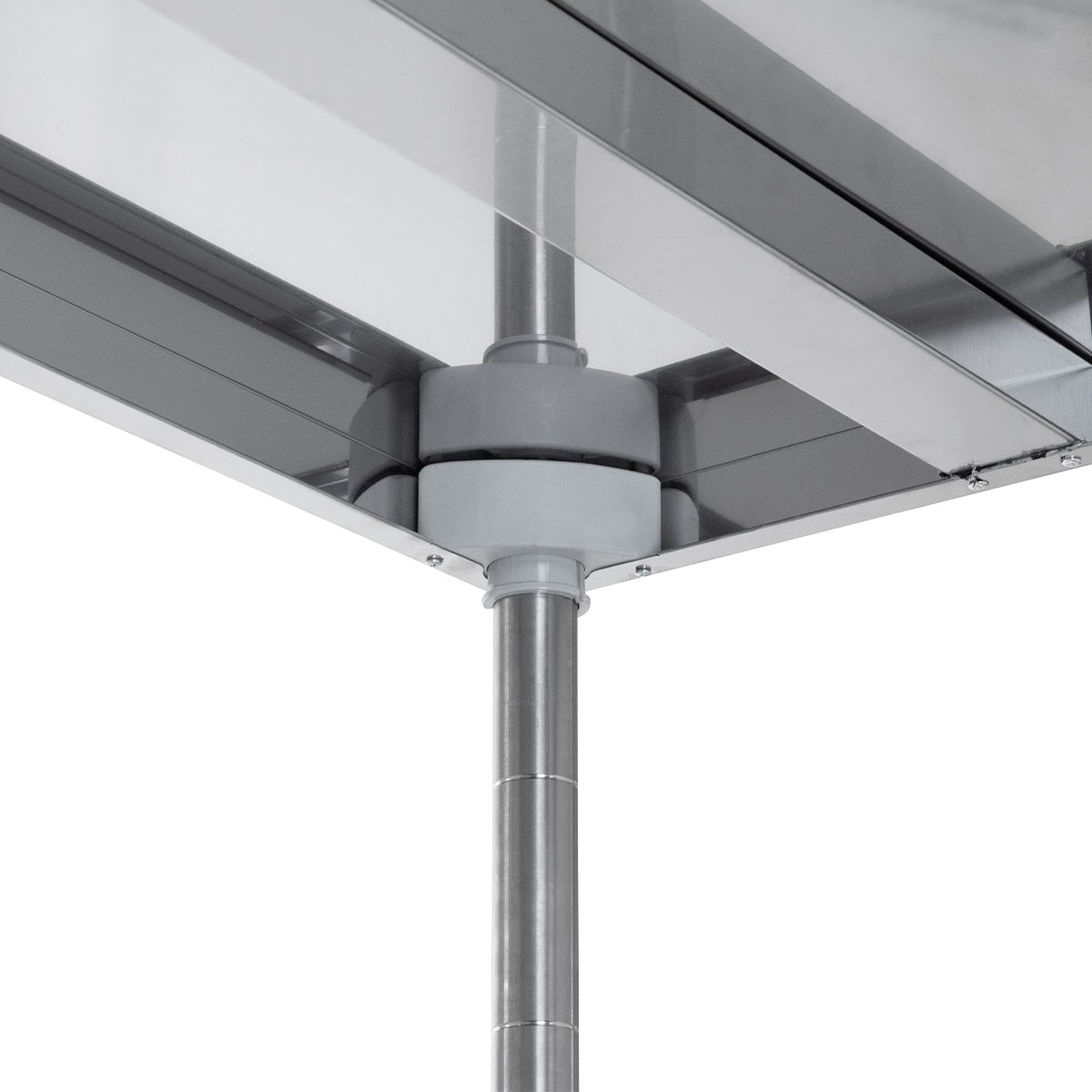 Edelstahl Regal ECO 1500x500x1800 mm