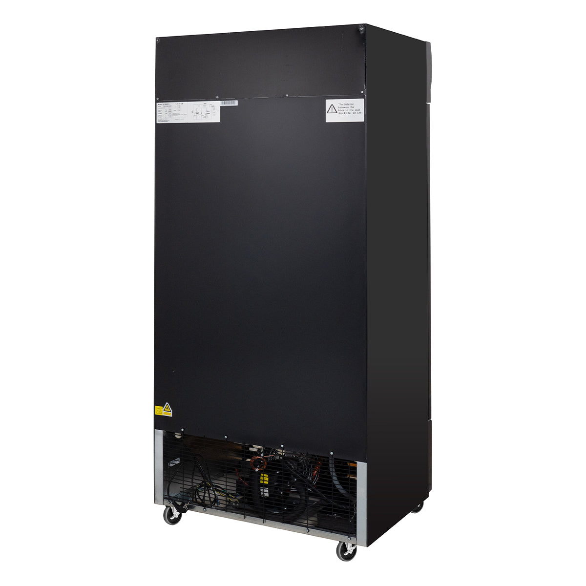 Getränkekühlschrank ECO 630 mit Leuchtaufsatz und Schiebetüren