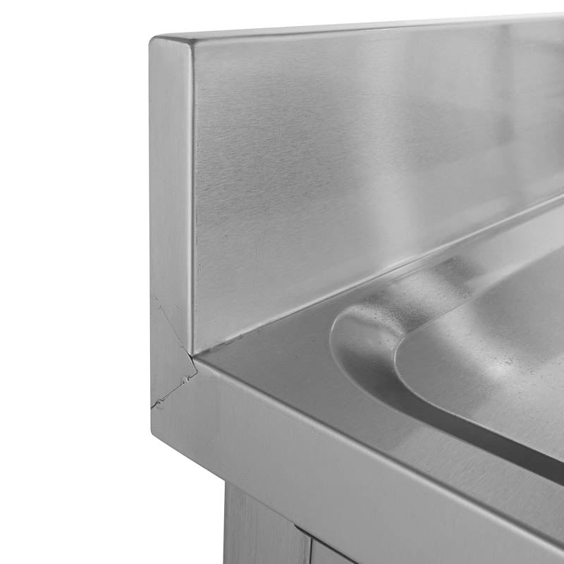 Spültisch Basic 10x7 mit 1 Becken links