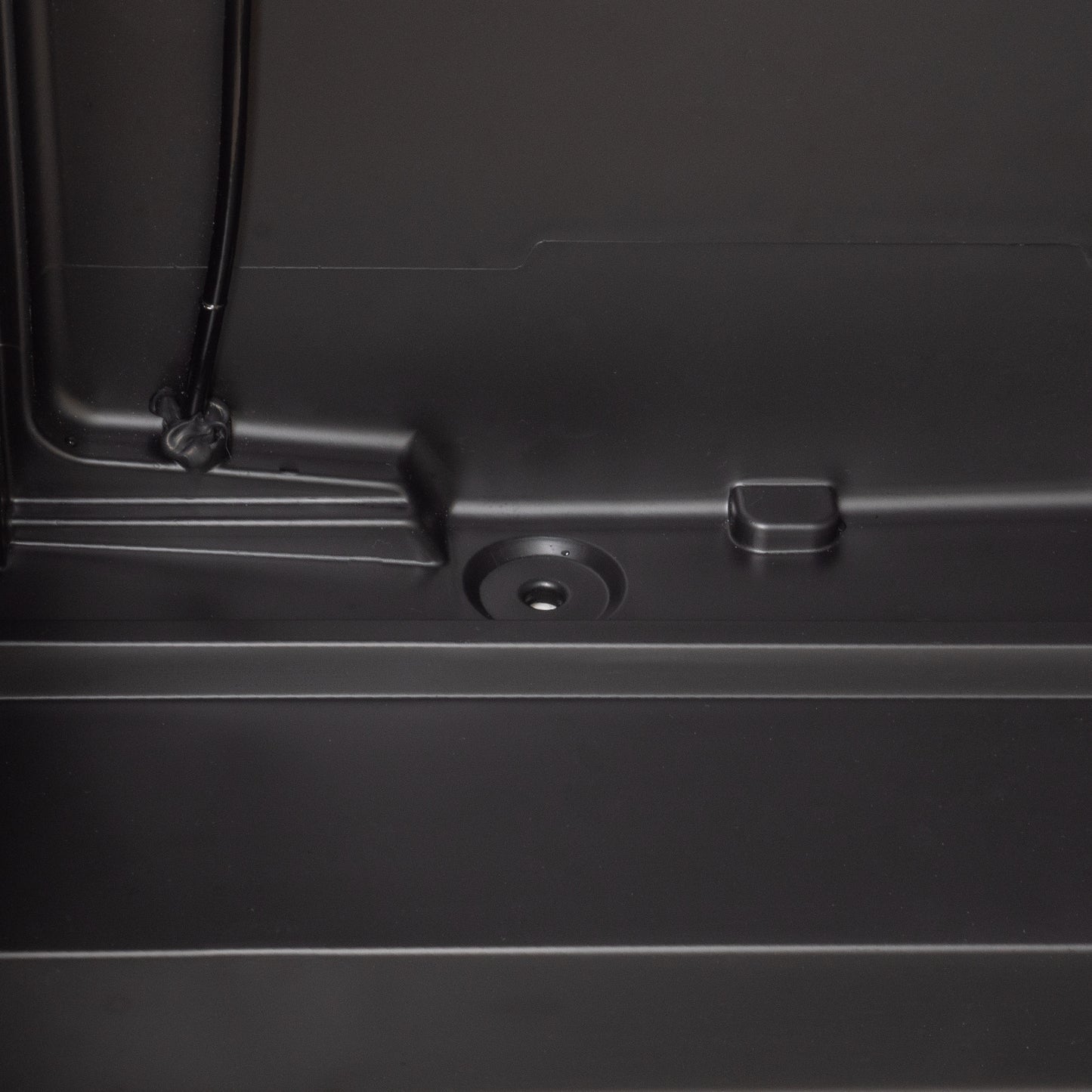 Getränkekühlschrank GKS-230, 230 Liter Kühlraumvolumen, 4 verstellbare Einlegeböden, Innenbeleuchtung, Abschließbar, Schwarz