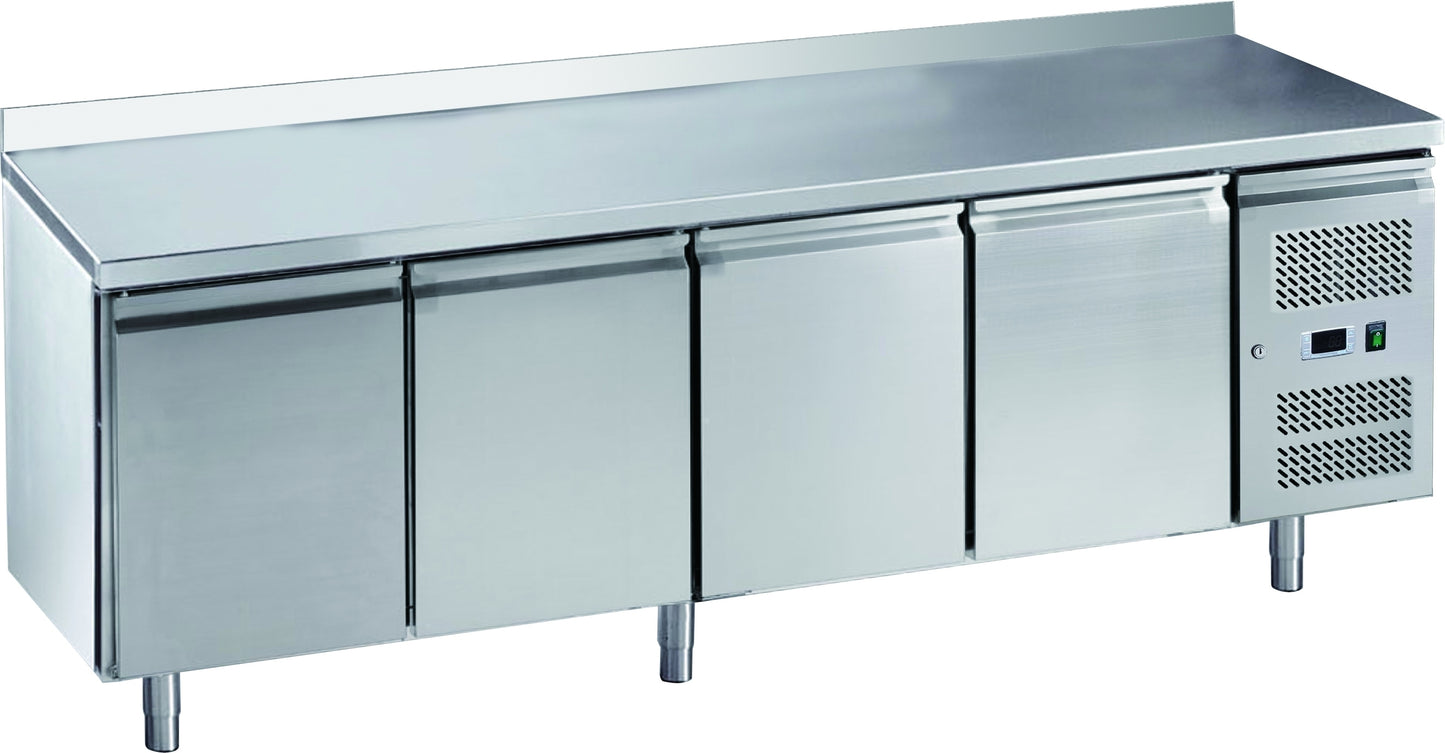 Table de congélation ECO 4/0 avec dosseret - GN 1/1