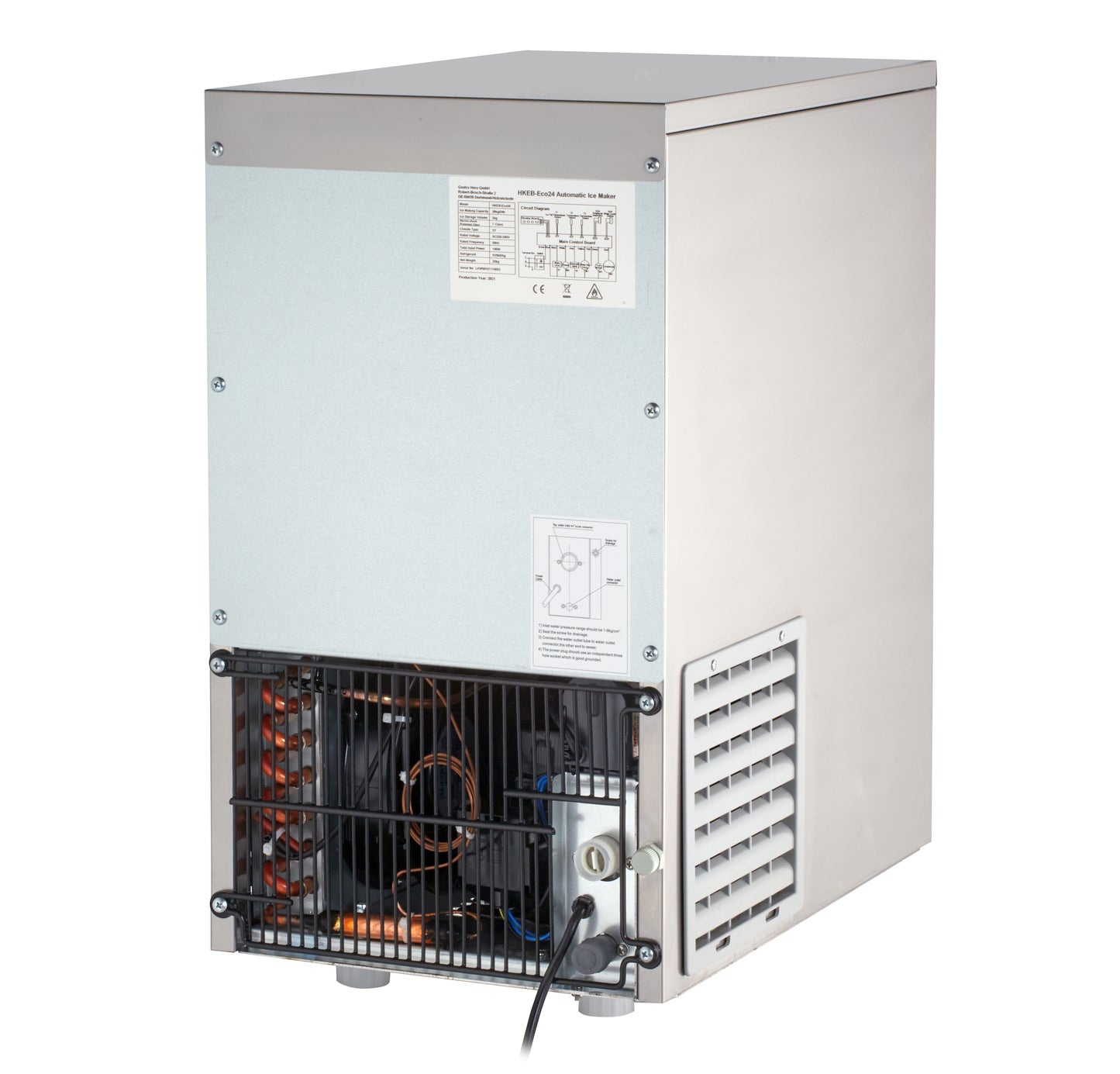 Hohlkegel Eisbereiter ECO 24 kg