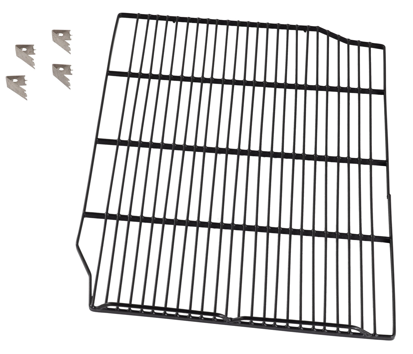 1 Rost links (schwarz) und 4 Clips