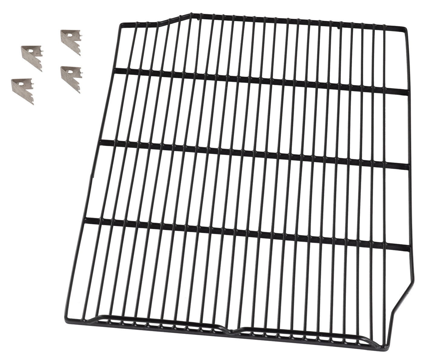 1 Rost rechts (schwarz) und 4 Clips