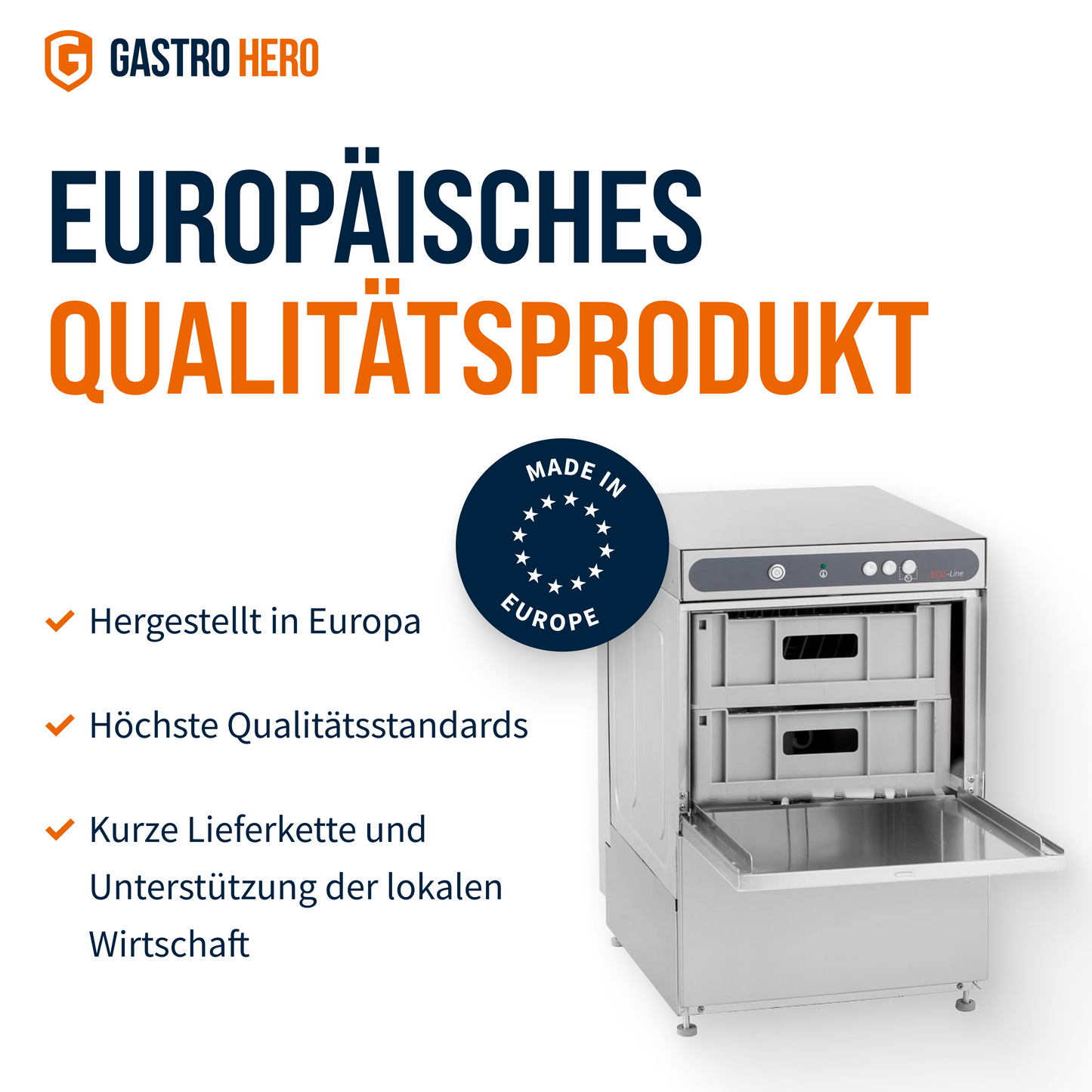 Gläserspülmaschine ECO 40 SL 230 V