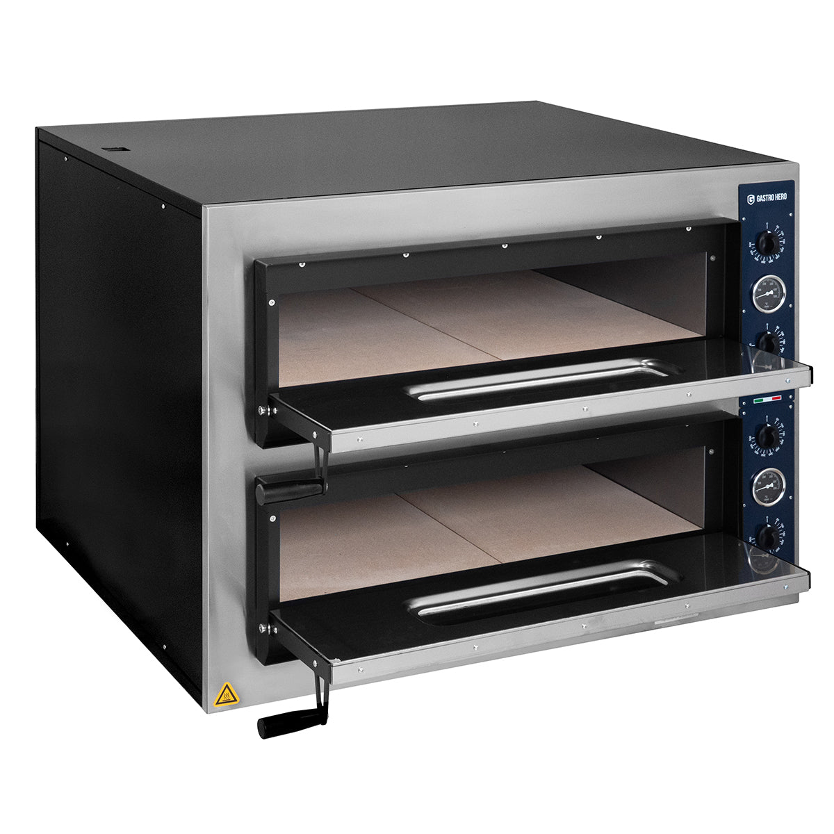 Pizzaofen PROFI 6+6x30 cm