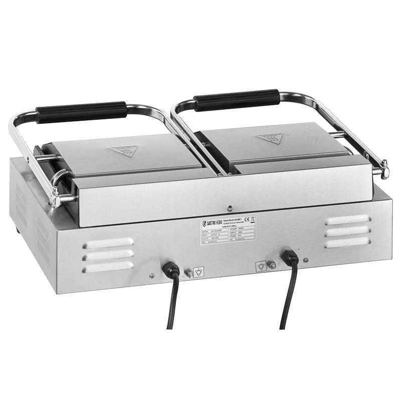 Elektro-Kontaktgrill ECO 2 x 1,8 kW, gerillt