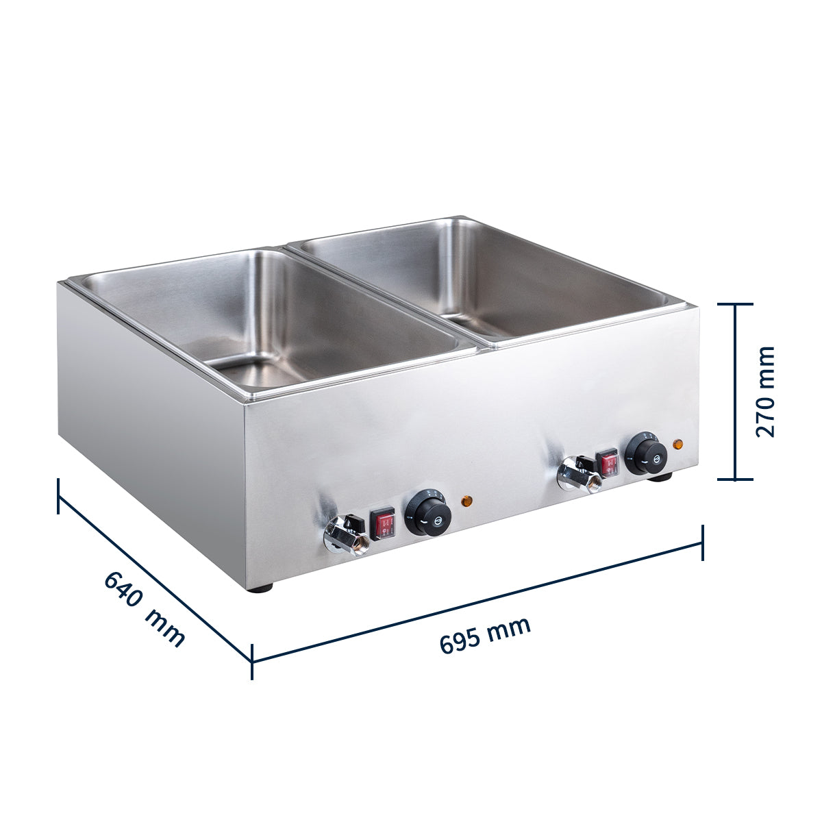 Bain-Marie Eco 2/1