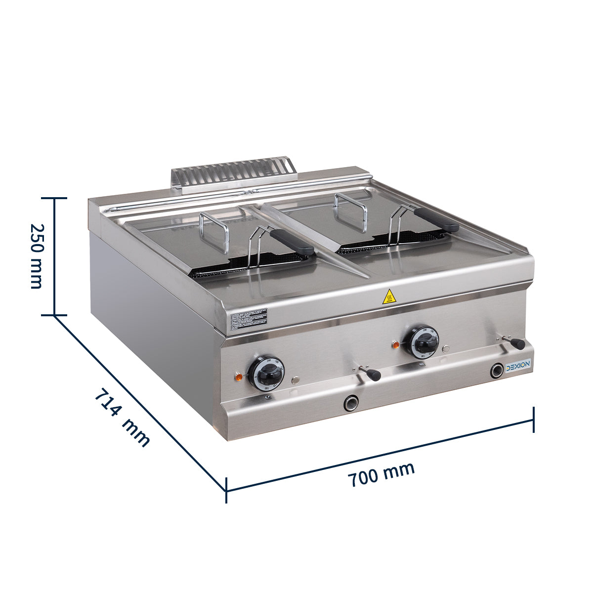 Elektrofritteuse Serie 77 - 70/70 12+12 Liter - Tischgerät