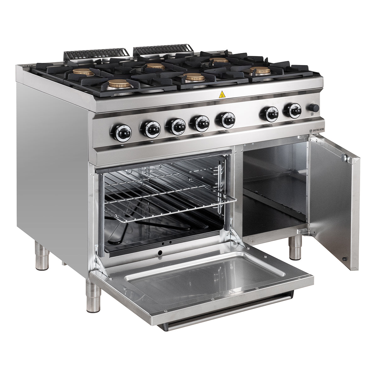 Cuisinière à gaz série 77 - 110/70 avec four à gaz 48 kW