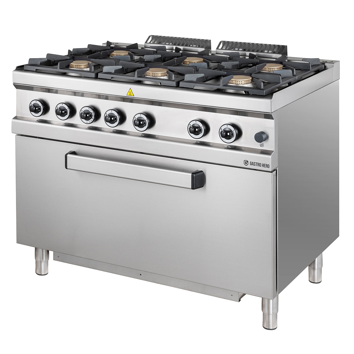 Gasherd Serie 77 - 110/70 mit Gasbackofen 42 kW