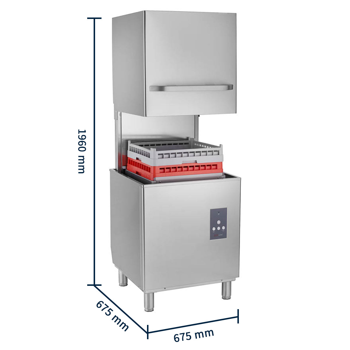 Lave-vaisselle à capot Eco 54 S 400 V NOUVEAU