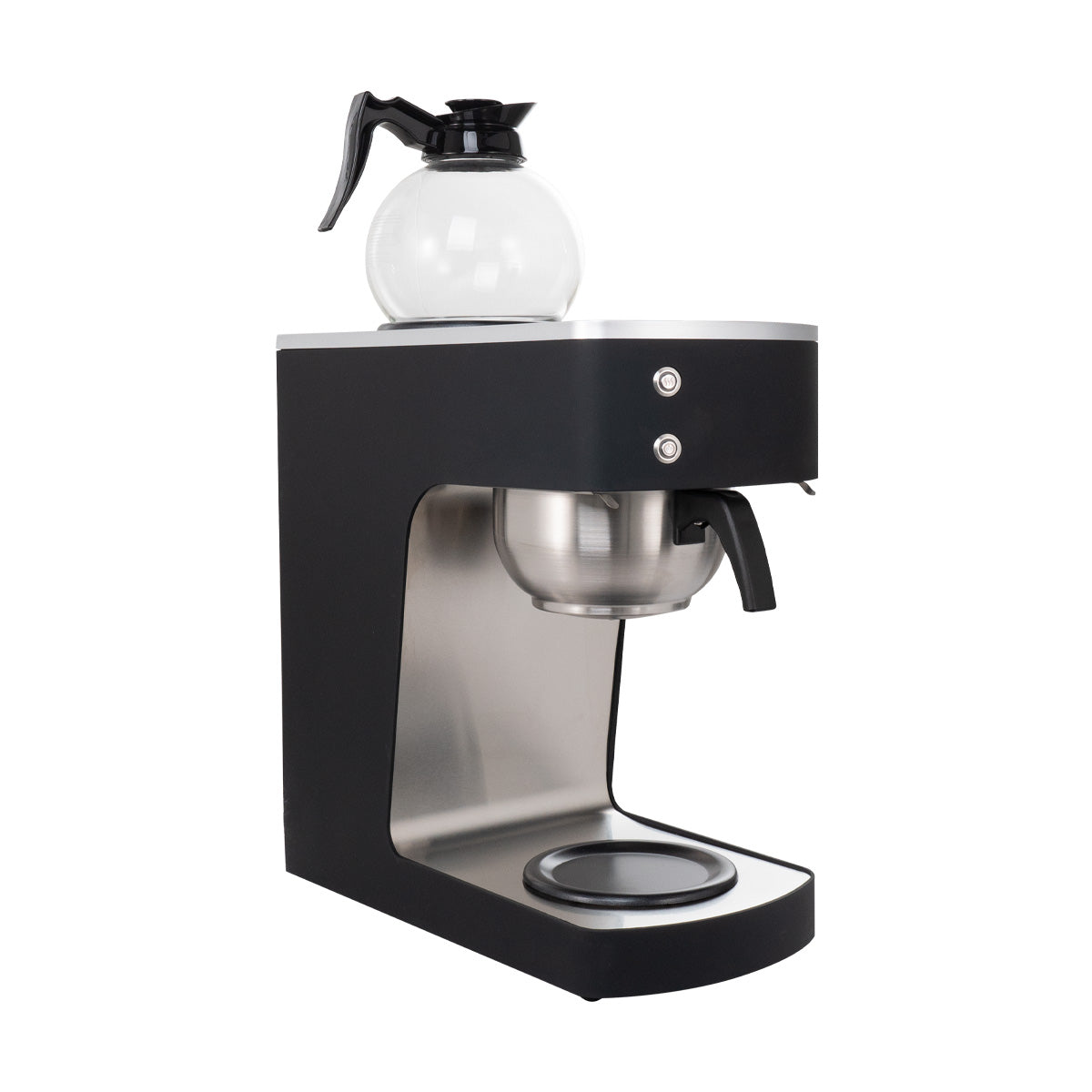 Filterkaffeemaschine ECO 2 Liter schwarz inkl. Glaskanne