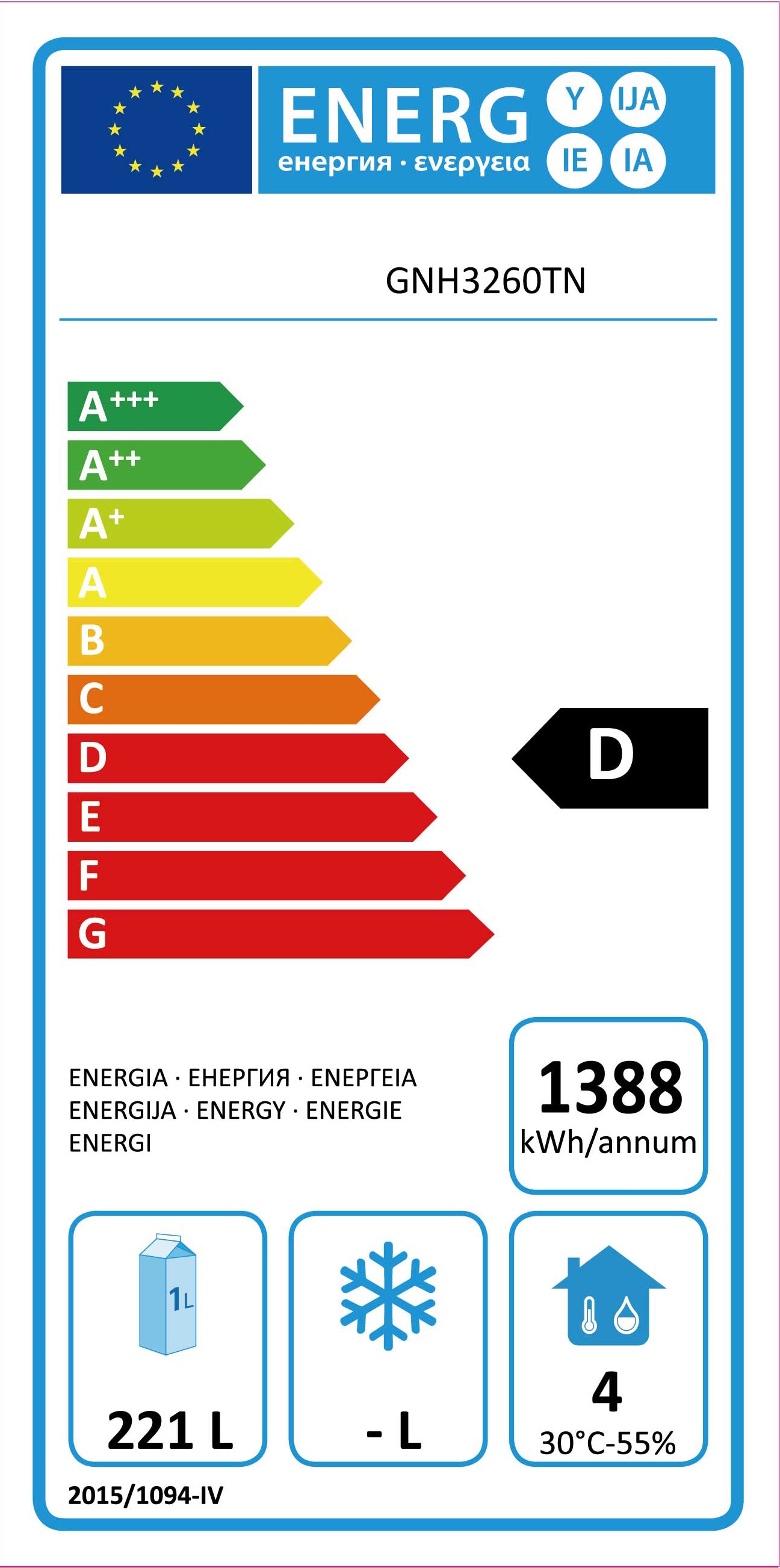 Kühltisch ECO 0/6 mit Aufkantung - GN 1/1