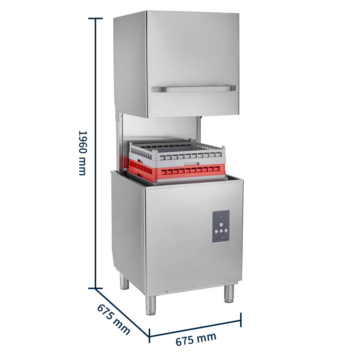 Haubenspülmaschine Ecoline 54 SLE 400 V