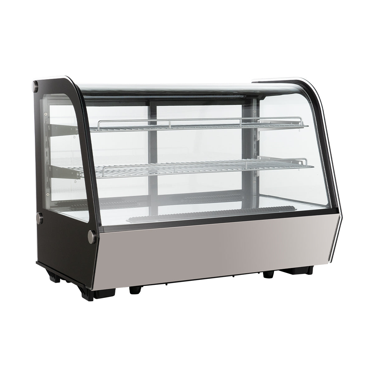 Vitrine réfrigérée ECO 160 litres, 880 mm, avec éclairage LED et 2 étagères