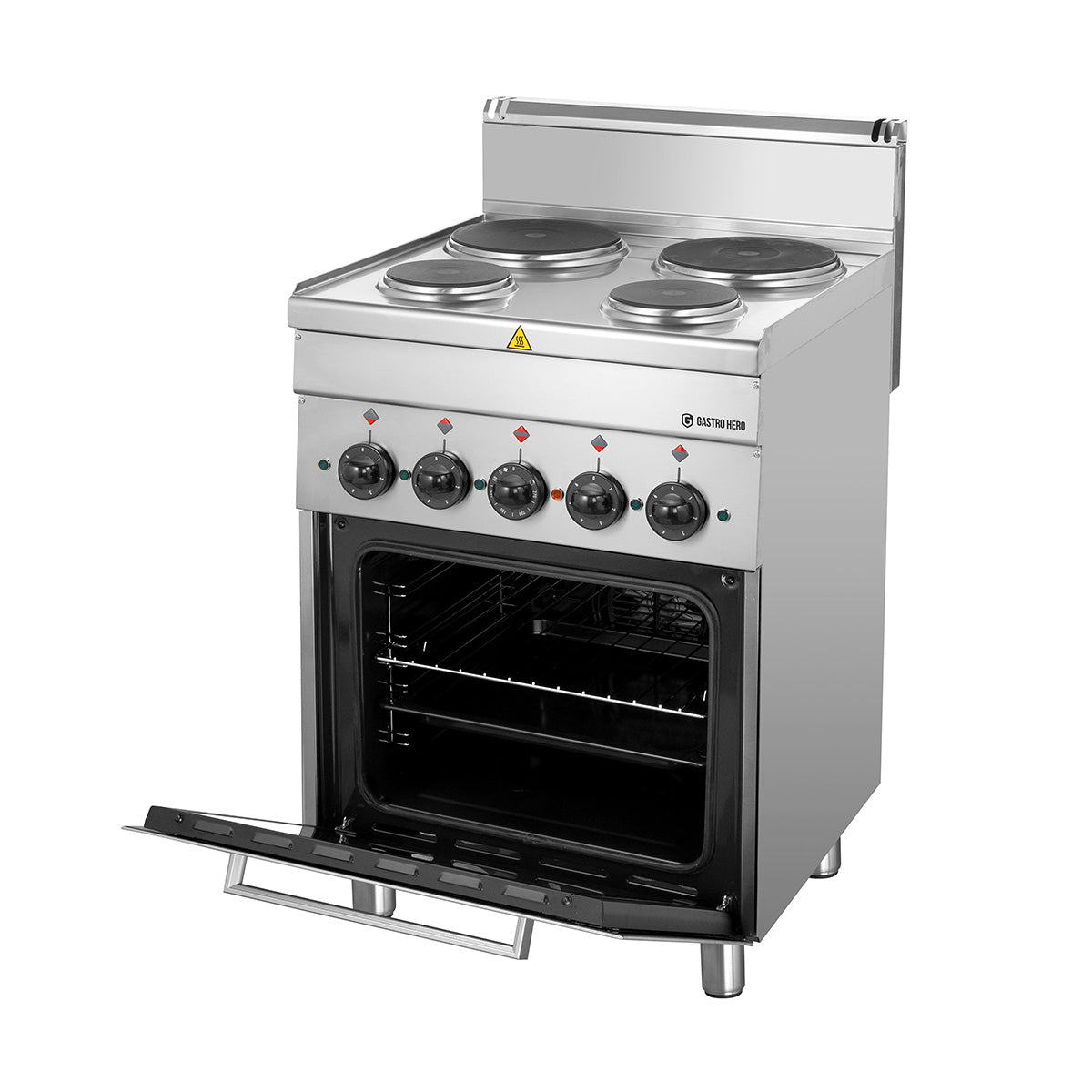 Elektroherd Serie 66 - 60/60 mit Elektrobackofen und Elektrogrill