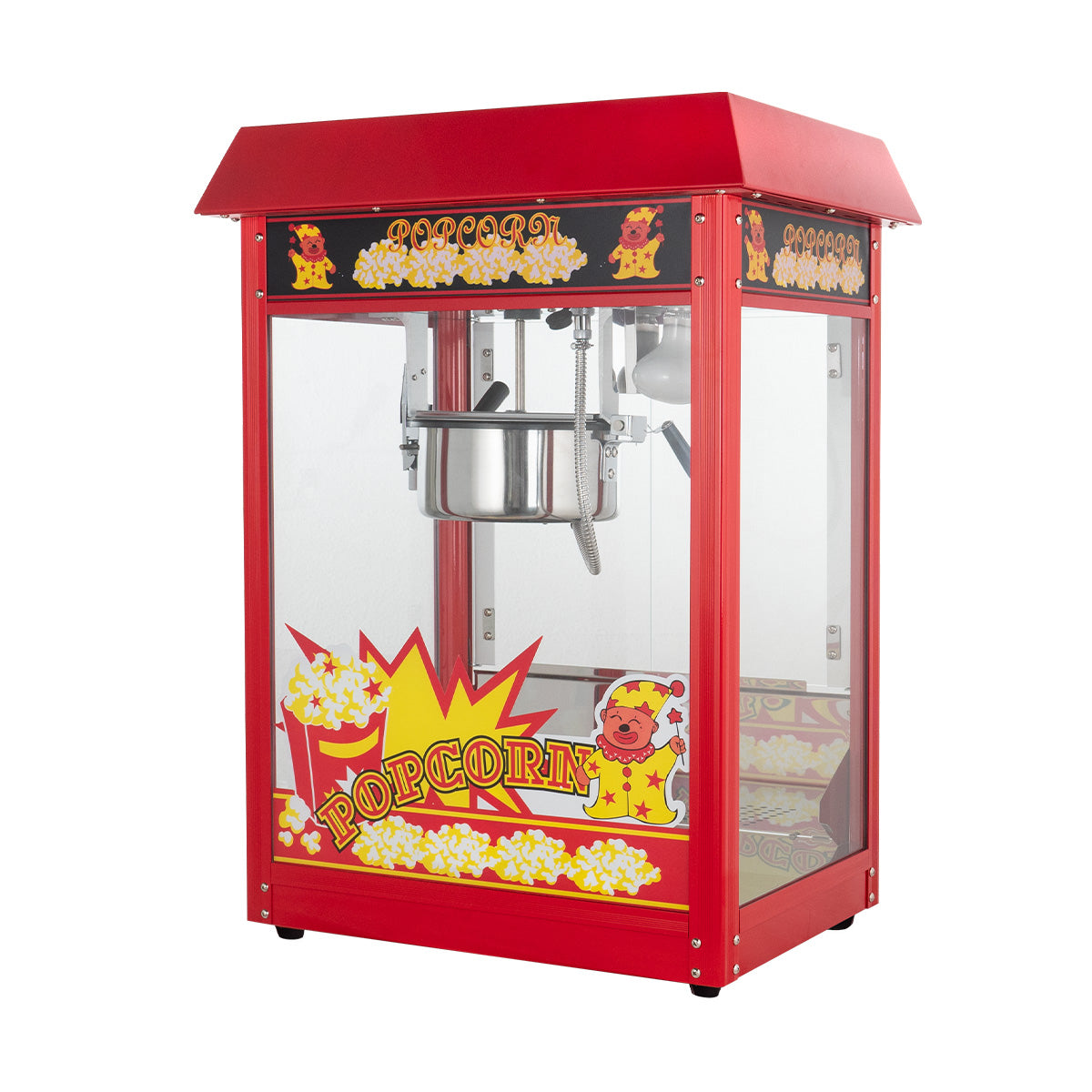 Popcornmaschine ECO 5 kg/h mit 1 Kessel