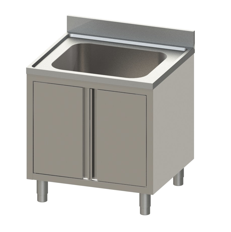 Meuble lavabo Eco 7x7 avec 1 vasque