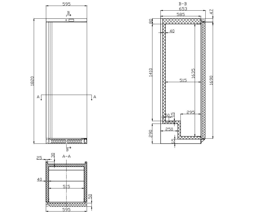 Lagerkühlschrank ECO 380