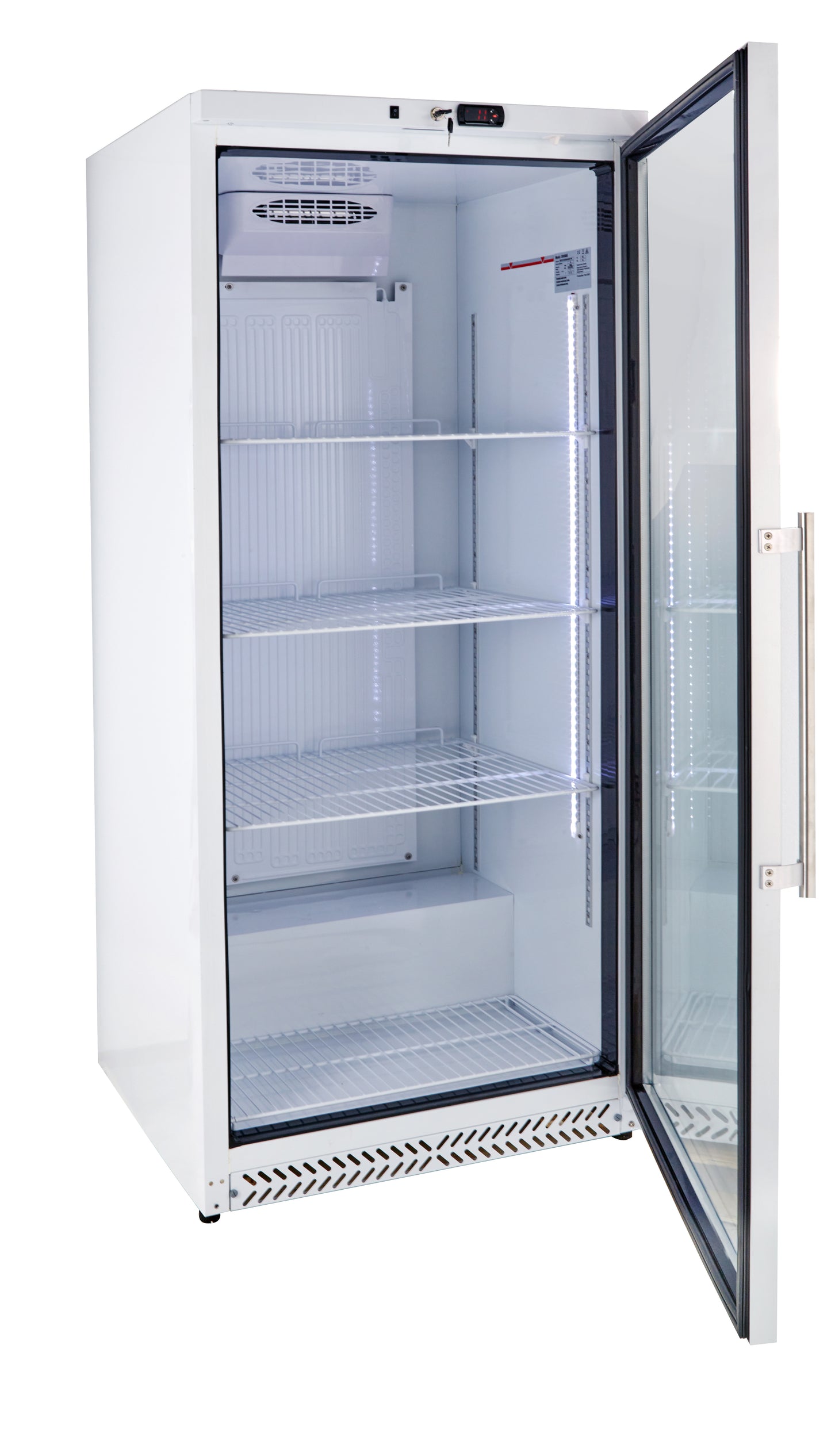 Lagerkühlschrank ECO 380 mit Glastür